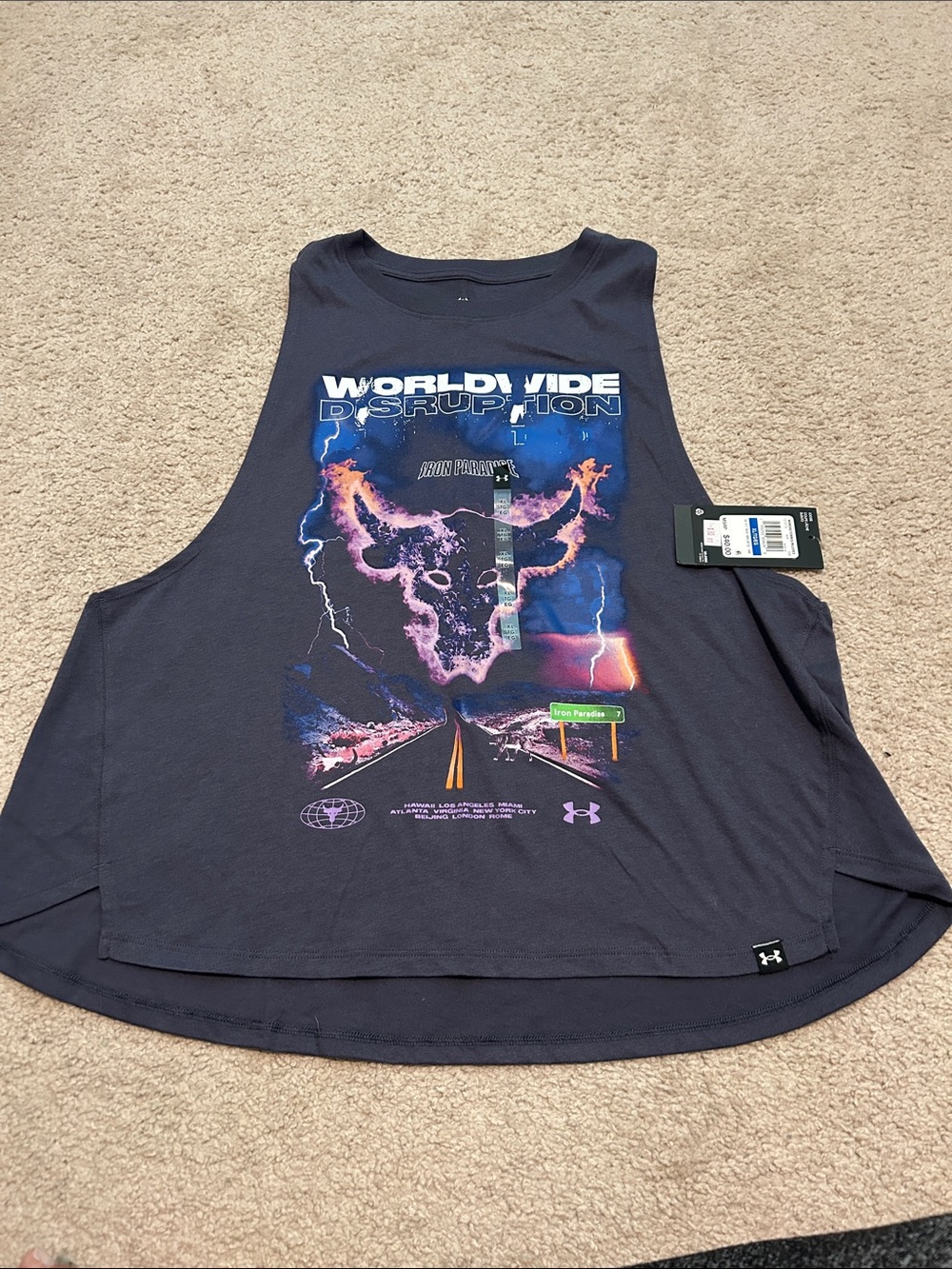 Women’s Under Armour The Rock Tank